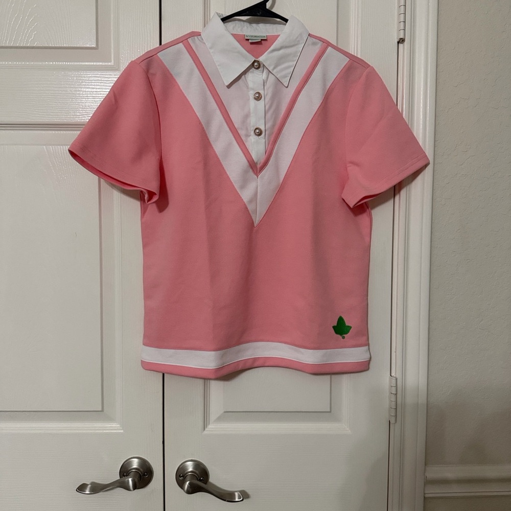 New Ivy Storehouse Pink and White Shirt